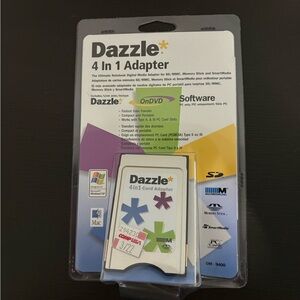 Dazzle 4 in 1 Digital Media card adapter. New in package